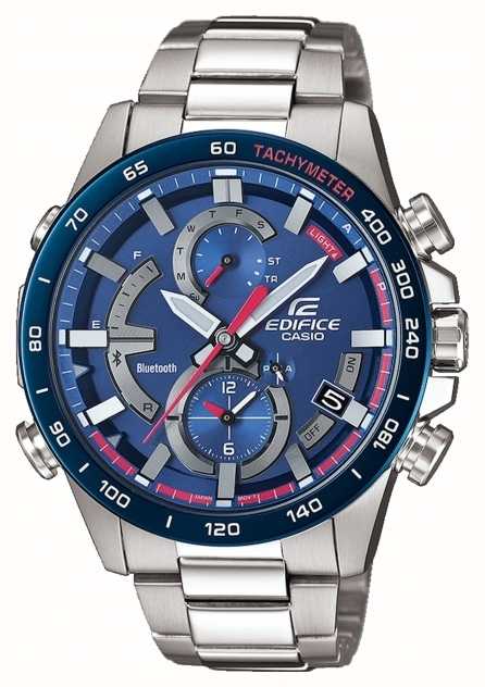 casio edifice bluetooth toro rosso tough solar illuminator