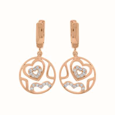 MY iMenso Hearts Earstud (925/Rosegold-Plated) 27-0506