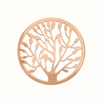 MY iMenso Tree Of Life Cover 33mm Insignia (925/Rosegold-P 33-0482