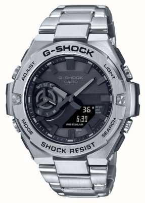 Casio G-Steel B500 Series Black Dial Solar Powered Watch GST-B500D-1A1ER