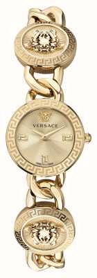 Versace STUD ICON (26mm) Gold Dial / Gold PVD Stainless Steel VE3C00222