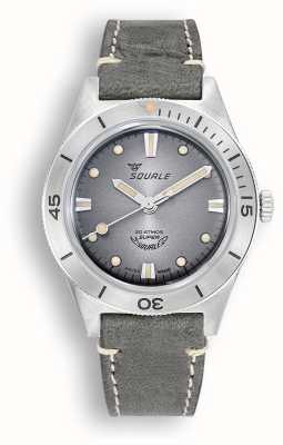 Squale Super-Squale | Grey Sunray Dial | Grey Leather Strap SUPERSSG.PG