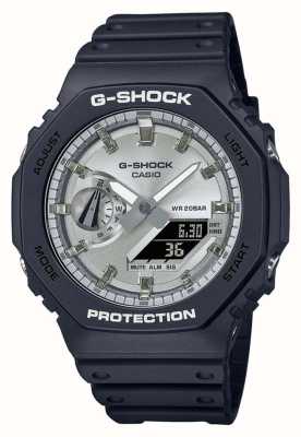Casio G-Shock GA-2100 Garish Octagon Series Silver Dial GA-2100SB-1AER