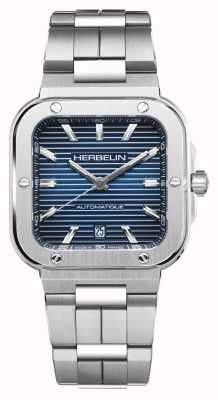 Herbelin Cap Camarat Square Automatic (39mm) Blue Dial / Stainless Steel 1646B15