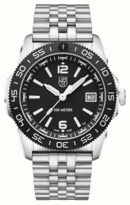 Luminox Pacific Diver Ripple (39mm) Black Dial / Stainless Steel XS.3122M