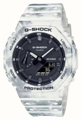 Casio G-Shock Frozen Forest Extra Bezel and Strap Set / Black Dial GAE-2100GC-7AER