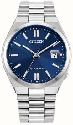 Citizen Tsuyosa Automatic (40mm) Sunray Blue Dial / Stainless Steel Bracelet NJ0150-56L