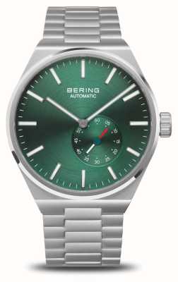 Bering Men's Automatic (41mm) Green Dial / Stainless Steel Bracelet 19441-708