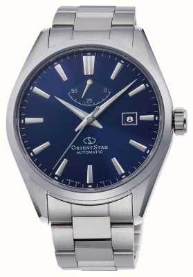 Orient Star Simple Date Mechanical (42mm) Blue Dial / Stainless Steel RE-AU0403L00B