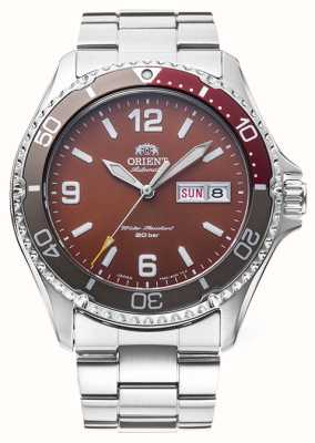 Orient Mako 2023 Mechanical (42mm) Red Dial / Stainless Steel RA-AA0820R19B