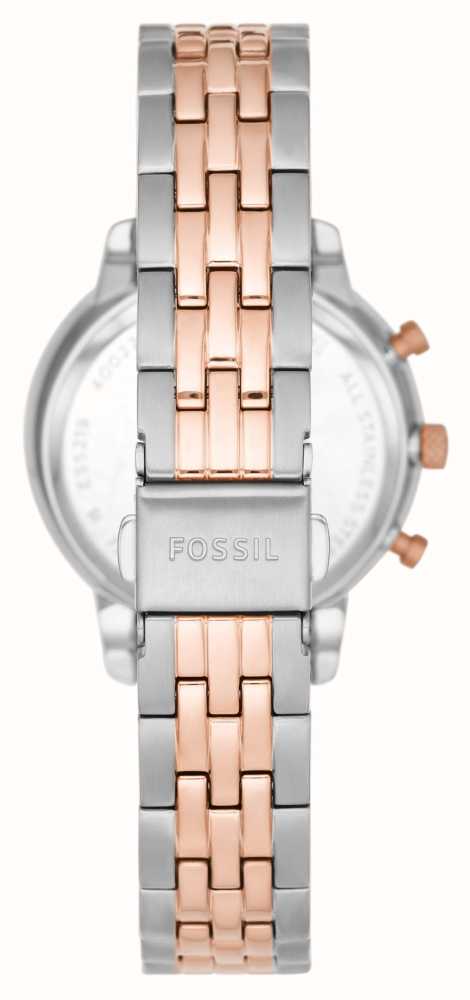 ES5279 Dial Watches™ Fossil / First Chronograph Neutra Two-Tone Stainless - (36mm) SGP Mother-of-Pearl Class Steel