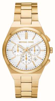 Michael Kors Lennox Pavé Rose Gold-Tone Watch And Bracelet Gift