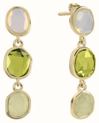 Radley Jewellery Tulip Street Gold Plated Crystal Set Drop Stud Earrings RYJ1376S