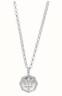 ChloBo MAN Belcher Chain Trident Necklace - 925 Sterling Silver SCBEL3C022M