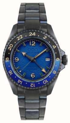 Out Of Order BLUE TRECENTO (40mm) Blue Dial / Black Stainless Steel Bracelet OOO.001-24.BL