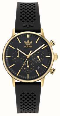 Adidas CODE ONE Chronograph (40mm) Black Dial / Black Rubber AOSY23521