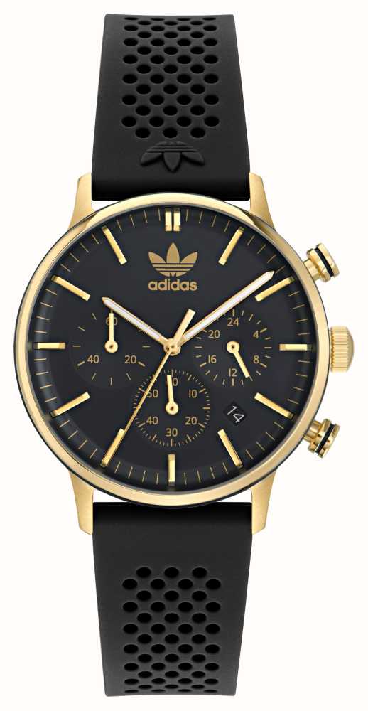 Gold on sale chronograph watch