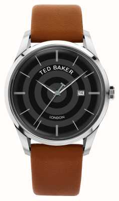Ted Baker Men's Leytonn (40mm) Black Dial / Brown Leather Strap BKPLTF301