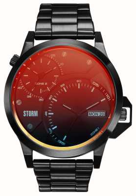 STORM Men's Avalonic Slate Red (47mm) Red Dial / Black Stainless Steel Bracelet 47502/SL/R
