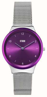 STORM Zadie Purple (33mm) Purple Dial / Stainless Steel Mesh 47528/P