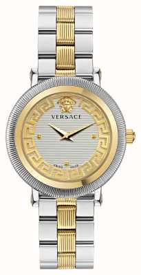 Versace GRECA FLOURISH (35mm) Silver Dial / Two-Tone Stainless Steel VE7F00423