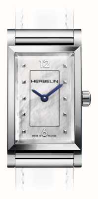 Herbelin Antarès Watch Case - Mother-of-Pearl Dial / Stainless Steel - Case Only H17444AP19N