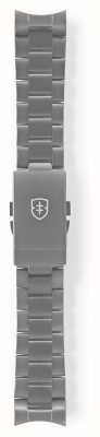 Elliot Brown Matt Pale Gunmetal Grey PVD 22mm Bracelet Only STR-B13