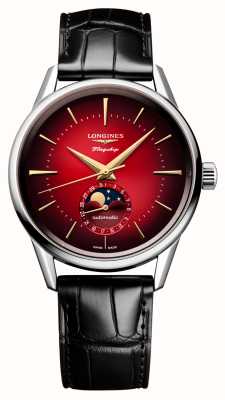 LONGINES Limited Edition (One of 888) - Flagship Heritage Year Of The Dragon Automatic (38.5mm) Red Fumé Dial / Black Leather Strap L48154092