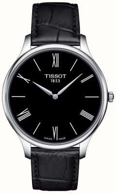 Tissot Mens Tradition 5.5 Black Leather Strap T0634091605800