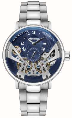 Ingersoll THE TENNESSEE Automatic (45mm) Blue Dial / Stainless Steel Bracelet I13104