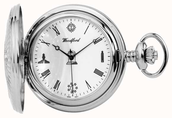 Woodford Masonic Stainless Steel Pocket Watch 1227