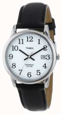Timex Men's White Black Easy Reader Watch T2H281