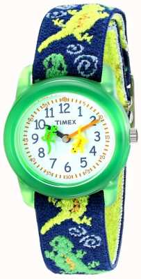 Timex Kid's Geckos Stretch Fabric Strap Watch T72881
