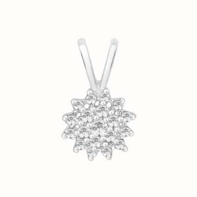 Perfection Crystals Classic Round Cluster Pendant (0.25ct) P0038-SK