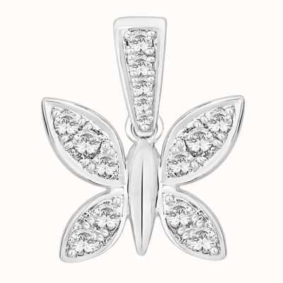 Perfection Crystals Butterfly Pendant (0.25ct) P5146-SK