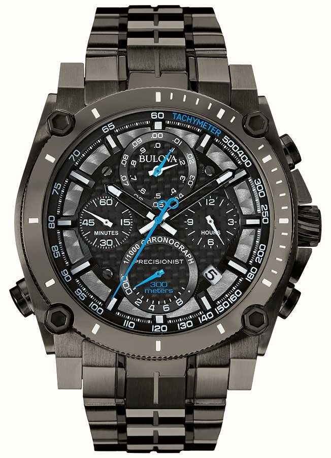 Bulova men's precisionist 2024 champlain chronograph watch