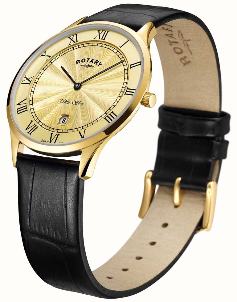 men's digital watch with leather strap