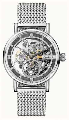 Ingersoll Men's The Herald Automatic Skeleton Dial Stainless Steel Mesh I00405B