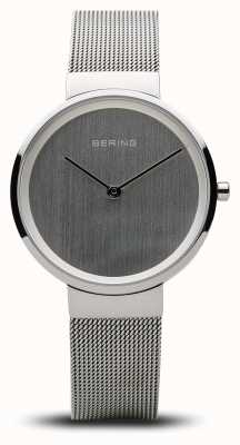 Bering Classic | Polished Silver | Mesh Strap 14531-000