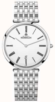 Michel Herbelin | Men's | Epsilon | Extra Flat Stainless Steel Bracelet | 19416/B01N