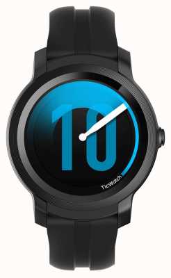 TicWatch E2 | Shadow Smartwatch | Black Silicone Strap 131586-WG12026-BLK