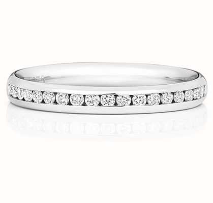 platinum and diamond eternity rings