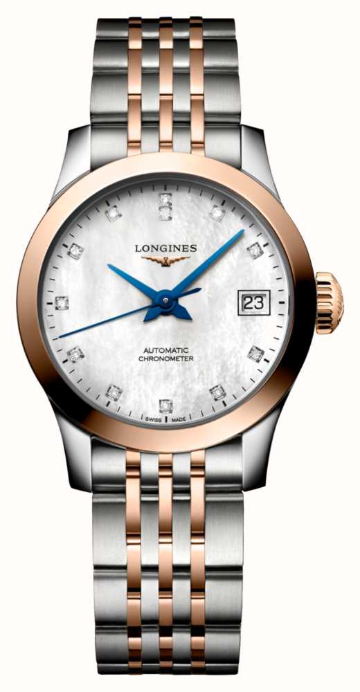 LONGINES Record Women s Swiss Automatic L23205877 First