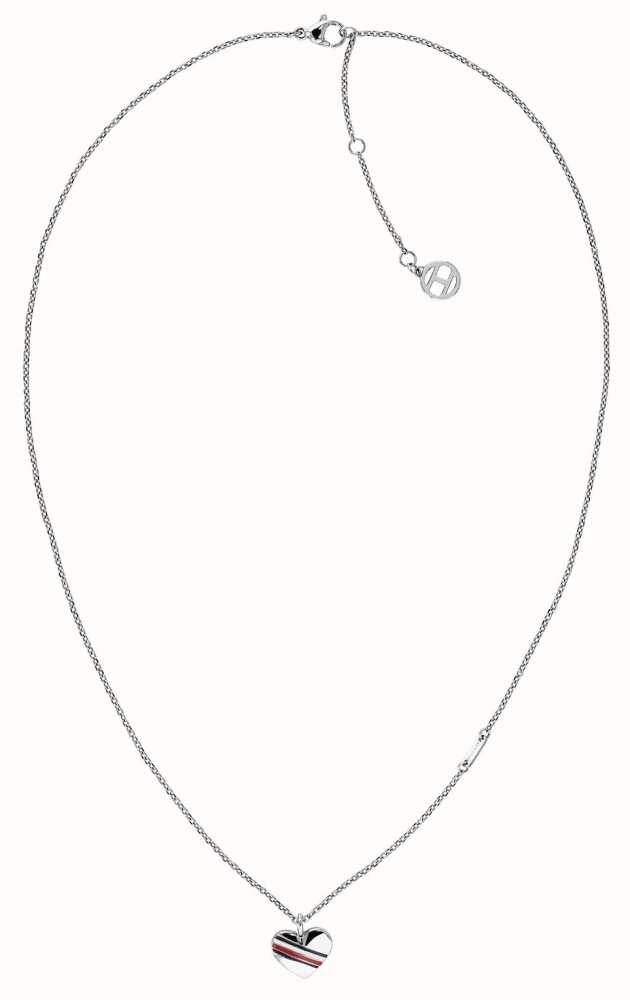 tommy hilfiger heart necklace