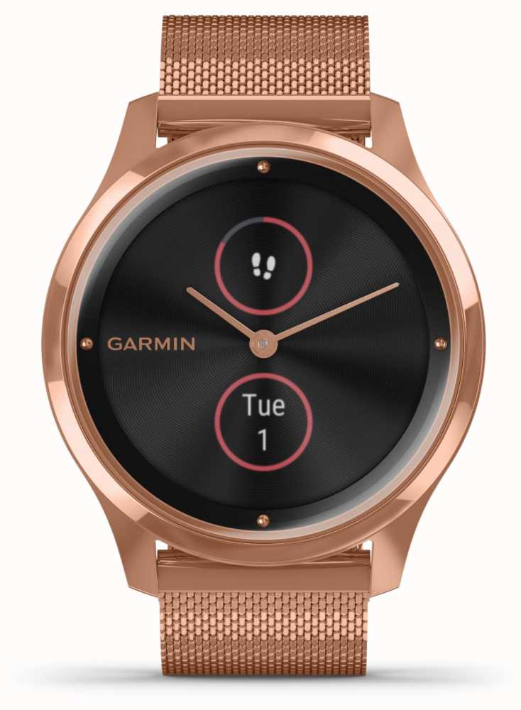 garmin vivomove 3 rose gold