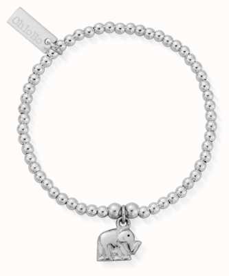 ChloBo Childrens Cute Elephant Charm Bracelet CSBCC405