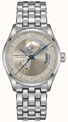 Hamilton Jazzmaster Open Heart Automatic (42mm) Silver Dial / Stainless Steel Bracelet H32705121