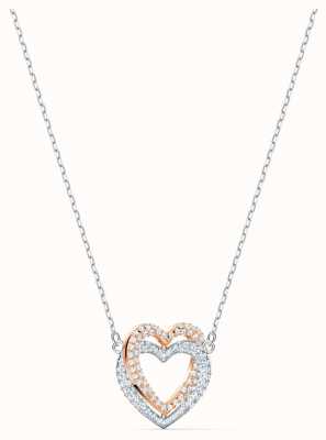 Swarovski | Infinity Heart Necklace | White | Mixed Metal Finish 5518868