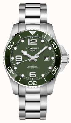 LONGINES Hydroconquest 43mm Automatic | Green Dial | Stainless Steel L37824066