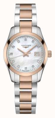 LONGINES Conquest Classic | Women's | Swiss Quartz | Two-Tone L22863877